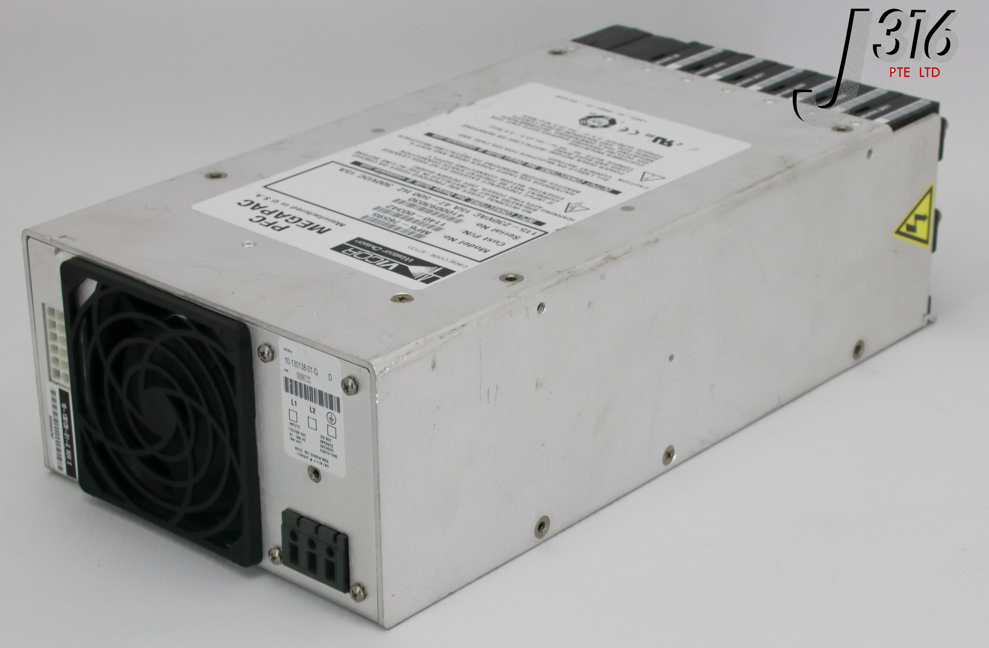 2169 APPLIED MATERIALS VICOR MEGAPAC POWER SUPPLY PFC, MP6-76595